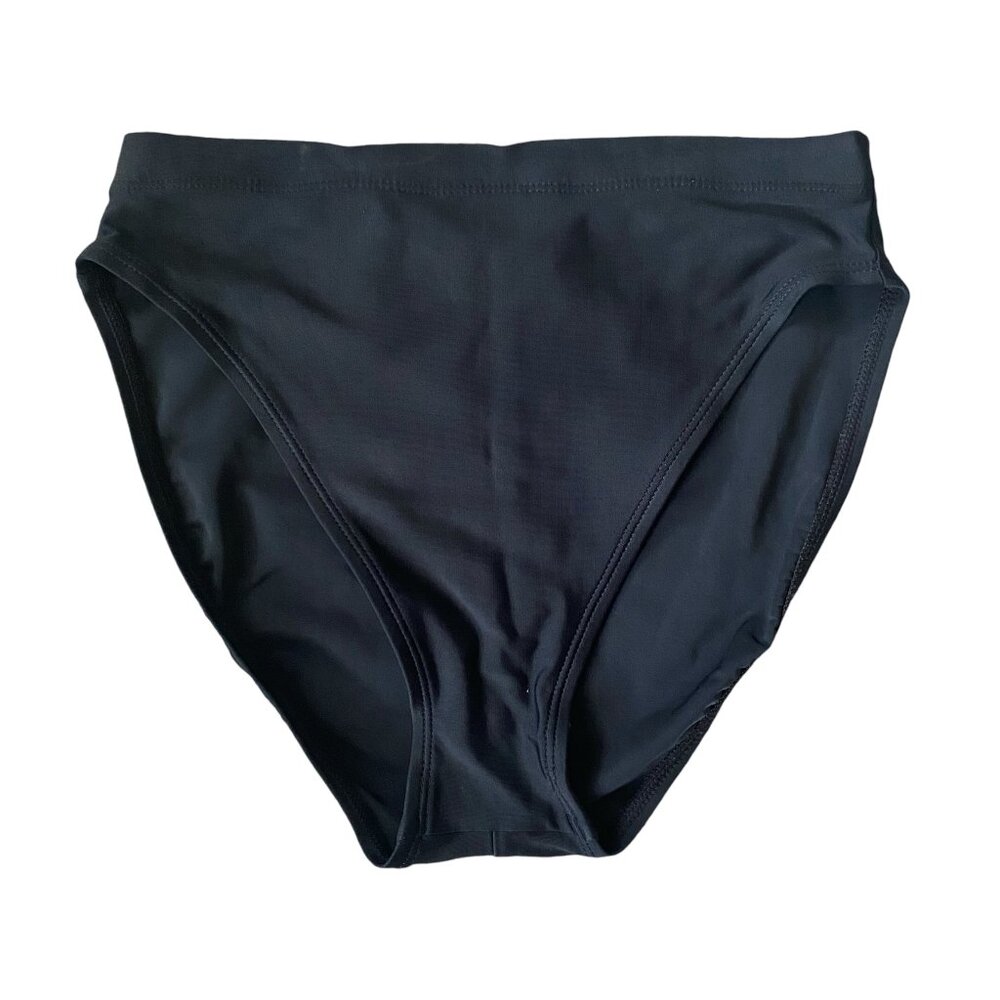 Anne Cole women's size 6 black bikini swimsuit bottoms summer beach vacation